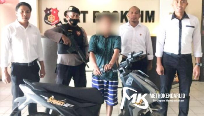 Seorang Pria di Kendari Masuk Penjara Gara-gara Gadai Motor Teman