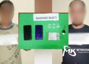 Dua Warga Kolut Ditangkap Polisi Saat Transaksi Narkoba