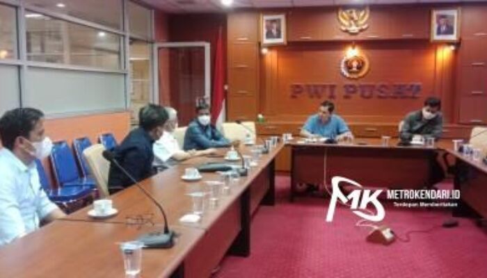 Bertemu PWI Pusat, Pemprov-PWI Sultra Nyatakan Siap Gelar HPN