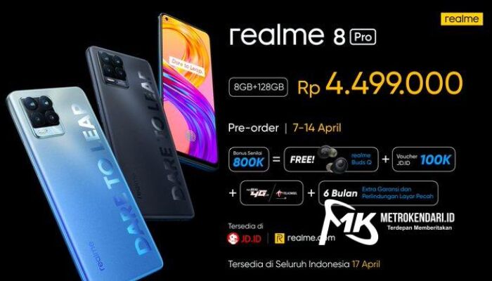 Paling Ditunggu, Cek Harga Terbaru Hp Realme 8 Pro