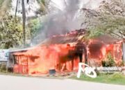 Ditinggal ke Pasar, Rumah Warga di Bombana Ludes Terbakar