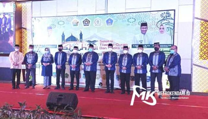 Gubernur Sultra Resmi Buka STQH Sultra ke-XXVI 2021