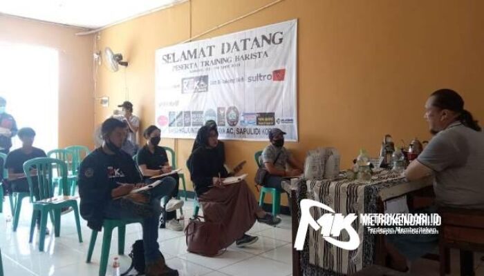 Ciptakan Peluang Kerja Mandiri, Pemuda di Kendari Dilatih Jadi Barista