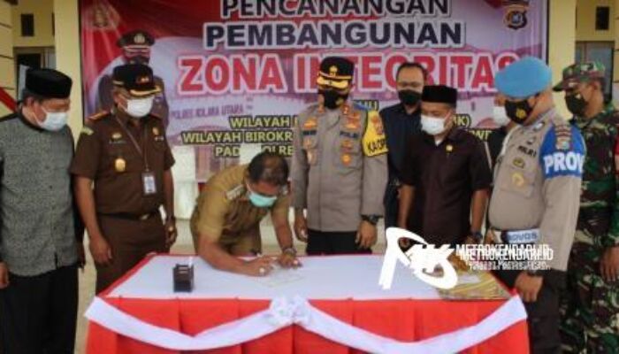 Polres Kolut Canangkan Zona Integritas Bebas Korupsi