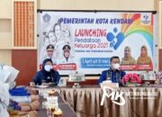 Wali Kota Kendari Resmi Launching Program Pendataan Keluarga 2021