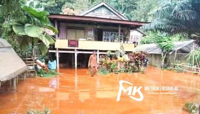 Banjir Rendam Pemukiman Warga di Kolaka, Emak-emak Ngamuk ke PT CNI