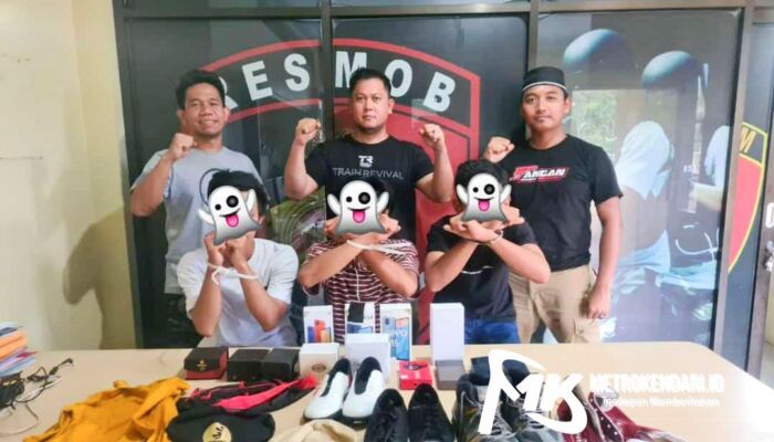 Curi dan Gelapkan Paket Konsumen, 3 Karyawan Ninja Xpress di Kendari Ditangkap Polisi