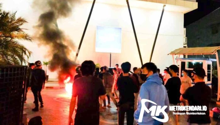 Demo Tolak Edaran Larangan Mudik, Massa Ancam Tutup Lippo Plaza Kendari