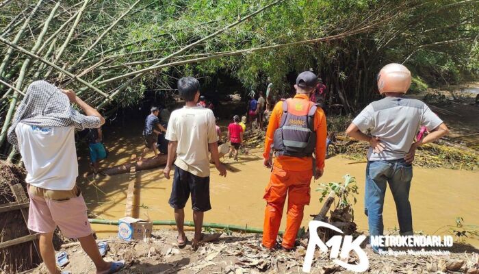 Warga Bombana yang Hanyut di Sungai Ditemukan Tewas Tertimbun Pasir