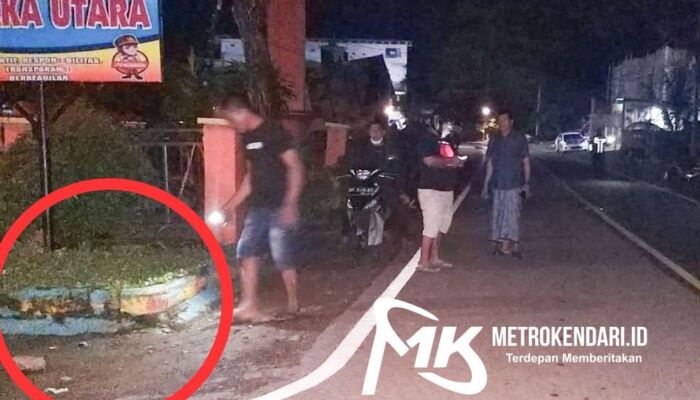 Kecelakaan Maut di Kolut, Pengendara Motor Tewas Tabrak Trotoar Jalan