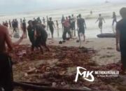 9 Mahasiswa UHO Tenggelam di Pantai Batu Gong, 1 Meninggal, 1 Hilang