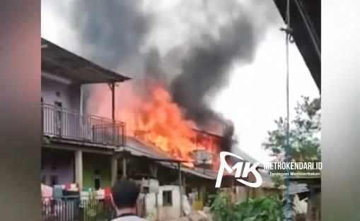 Kebakaran rumah Kendari