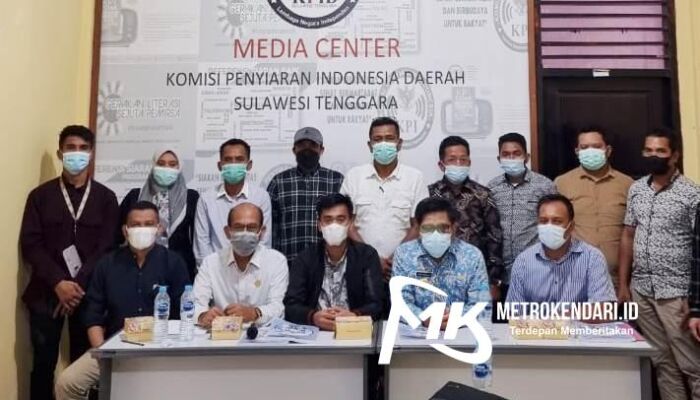 Diskominfo Sultra dan KPID Kerja Sama Tingkatkan Pengawasan Penyiaran TV Kabel