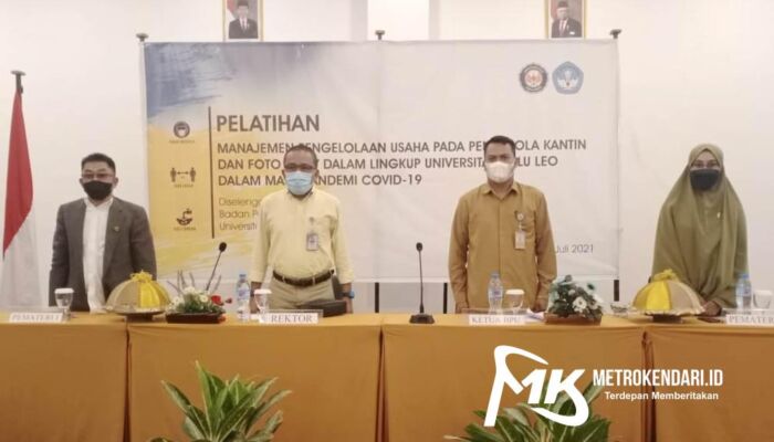 Jajal Usaha di Tengah Pandemi, BPU UHO Latih Mitranya Promosi Secara Online