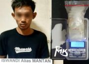 Polda Sultra Tangkap Pengedar Sabu 20,44 gram di Pasar Panjang Kota Kendari