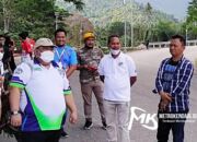 Anton Timbang Pantau Latihan Pembalap PON di Kolut, Bupati Bangga Sirkuit Jadi Lokasi Latihan