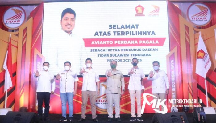 Avianto Perdana Pagala Resmi Terpilih Sebagai Ketua Tidar Sultra