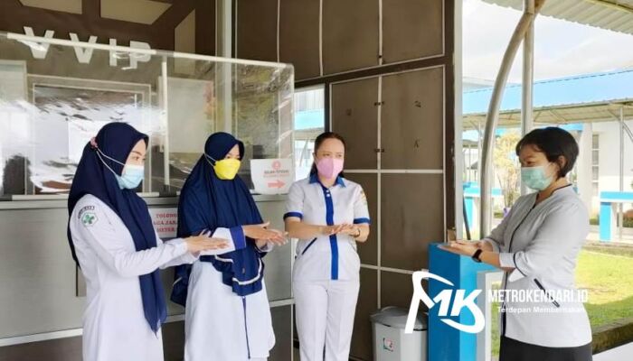 Cegah Penularan Infeksius Nakes, Petugas IPCN RS Bahteramas Rutin Edukasi Cuci Tangan