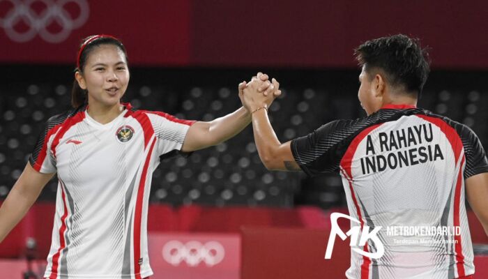 Konawe Bangga, Greysia-Apriyani Sukses Juara Bulu Tangkis Olimpiade Tokyo