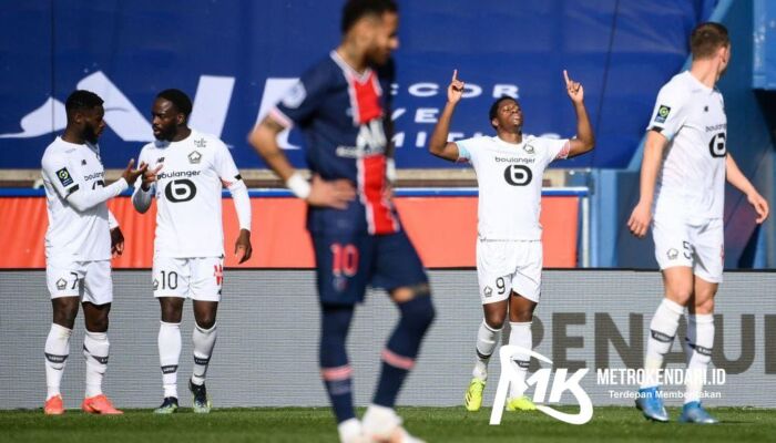 Liga Super Prancis, PSG Galau Usai Ditumbangkan Lille Skor 1-0