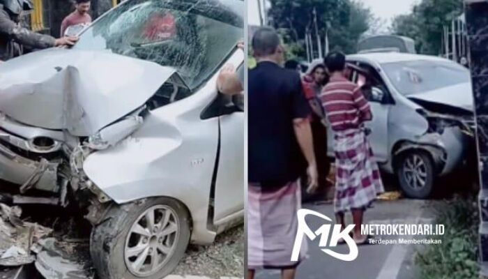 Mobil Bawa Orang Sakit Asal Luwu Alami Kecelakaan Saat Menuju ke Kendari