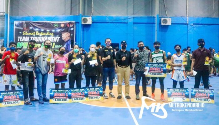 Andi Sumangerukka Resmi Tutup Tournamen Basket RPM ASR Cup I 2021