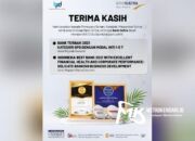 Bank Sultra Kembali Raih Dua Penghargaan Kategori Bank Terbaik 2021