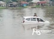 Breaking News: Mobil Jatuh ke Sungai di Konawe, Beberapa Penumpang Terbawa Arus