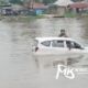 Mobil Jatuh ke Sungai