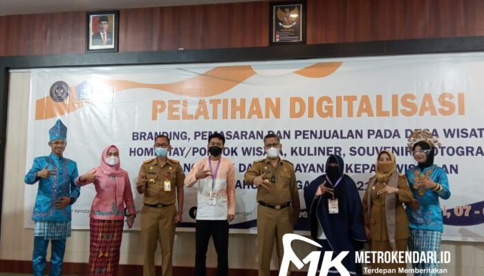 Dispar Kota Kendari Latih Pelaku Wisata Manfaatkan Pemasaran Berbasis Digital