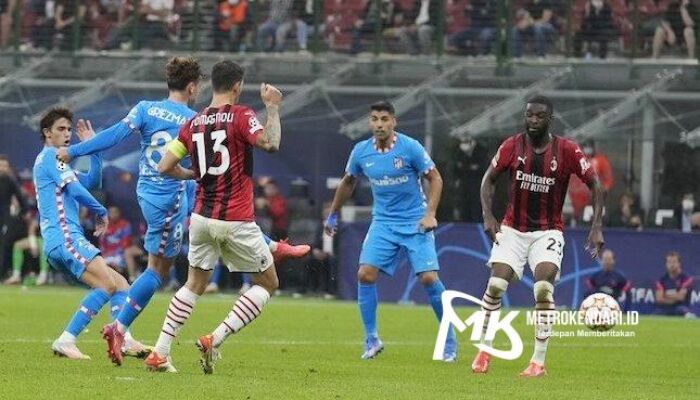 Hasil Pertandingan AC Milan vs Atletico Madrid: Skor 1-2