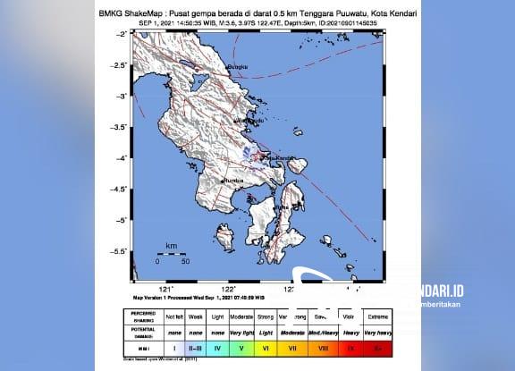 Gempa Bumi Kendari