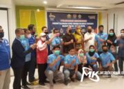 KONI Sultra Lepas 7 Atlet Sepak Takraw  Berlaga di PON XX Papua