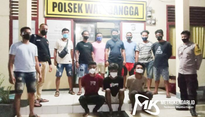 3 Pelaku Pencurian yang Kerap Resahkan Warga di Kolaka Akhirnya Ditangkap Polisi