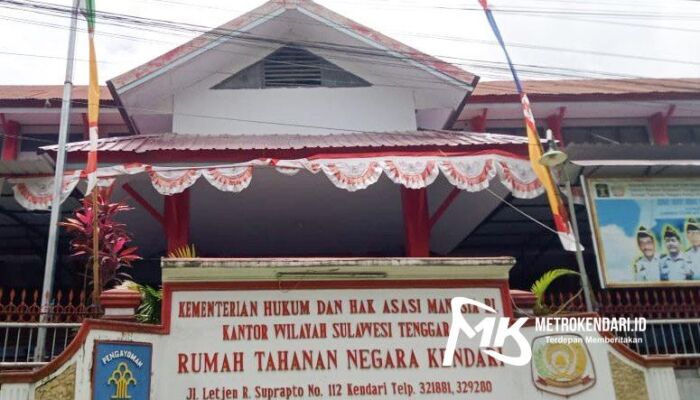 Rutan Kendari Over Kapasitas, Terbanyak Penghuni Kasus Narkoba