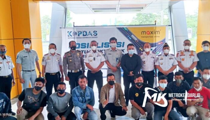 Driver Maxim di Kendari Kini Diwajibkan Memiliki KESP