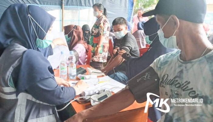 Dukung Pemerintah Atasi Covid19, BPD KKSS Gelar Vaksinasi Massal di Kendari