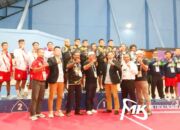 Tim Sepak Takraw Sultra Sumbang Medali Perak di Laga PON XX Papua