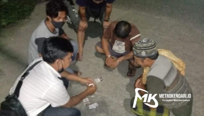 Seorang Pria di Kolut Ditangkap Polisi Saat Hendak Transaksi Sabu