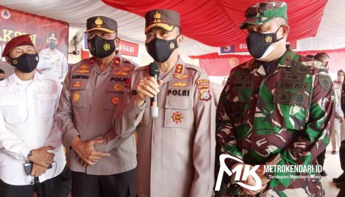 33 Tahun Pengabdian TNI-Polri, Alumni AKABRI 89 Gelar Vaksinasi Serentak di Sultra