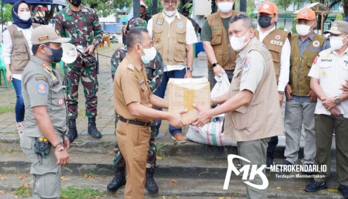 Bangkit di Tengah Pandemi, BPBD Sultra Intens Edukasi Masyarakat Cegah Covid-19