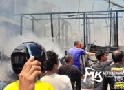 Breaking News: Kebakaran Hebat di Kolut, Satu Rumah Ludes Hingga Minimarket Terbakar