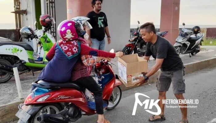 Komunitas Gabungan di Kolut Galang Dana Untuk Korban Bencana Banjir Luwu