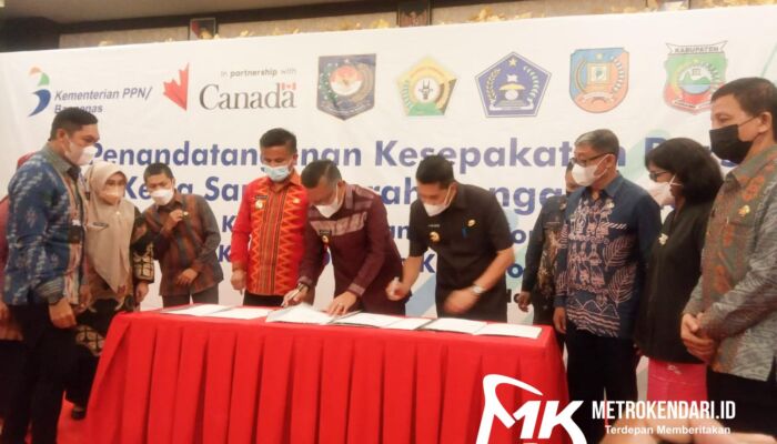 Pemkot Kendari Teken MoU dengan Dua Kabupaten Terkait Kerja Sama Potensi Daerah