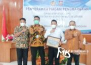 Bupati Butur Raih Penghargaan Opini WTP dari Mentri Keuangan RI