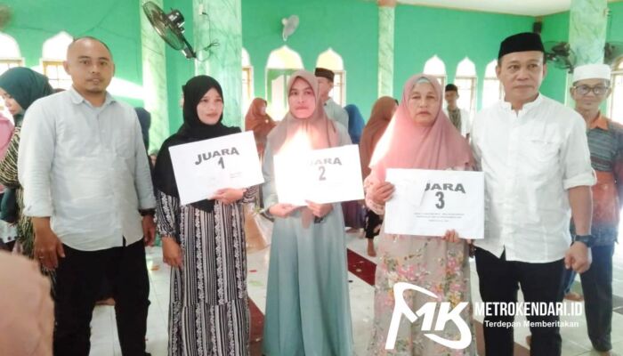 Pererat Silaturahmi, Majelis Taklim Desa Tapunggaya Peringati Maulid 1443 H