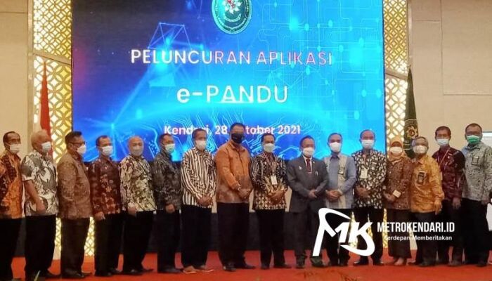 Permudah Pelayanan, Pengadilan Tinggi Sultra Luncurkan Aplikasi E-Pandu