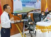 Resmi Nahkodai KONI Butur, Ridwan Zakariah Target 5 Besar di Porprov 2022