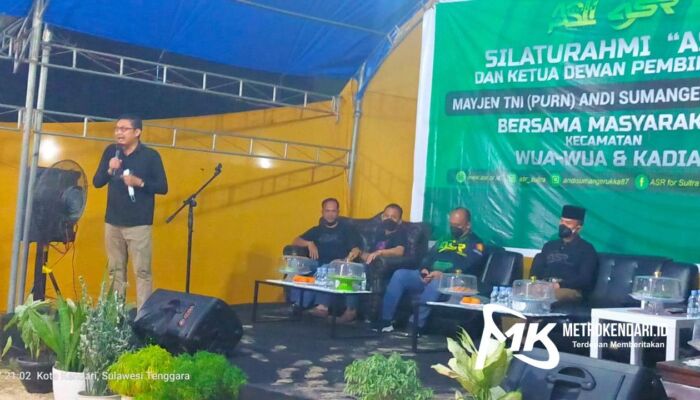 Seruan Ribuan Warga di Anawai, Dukung Andi Sumangeruka Maju Pilgub Sultra