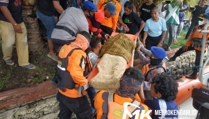 Akibat Kerusakan Mesin, Kapal Milik Kejaksaan Negeri Wakatobi Alami Kecelakaan di Perairan Kaledupa